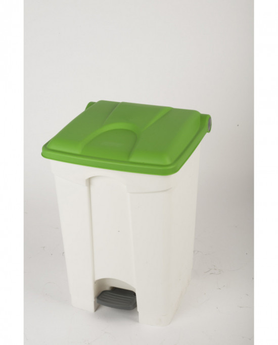 Collecteur à pédale plastique 45 L vert Probbax