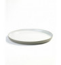 Assiette plate rond taupe porcelaine Ø 31 cm Dusk Serax