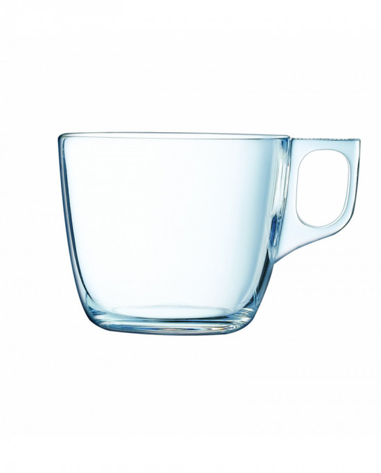 Tasse à thé rond transparent verre 22 cl Ø 10,7 cm Voluto Arcoroc
