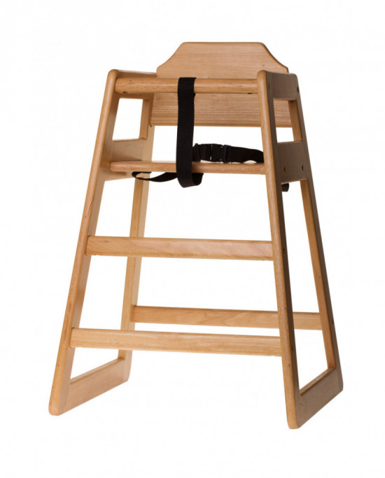 Chaise haute bébé marron 50 cm x 73,5 cm Tablecraft