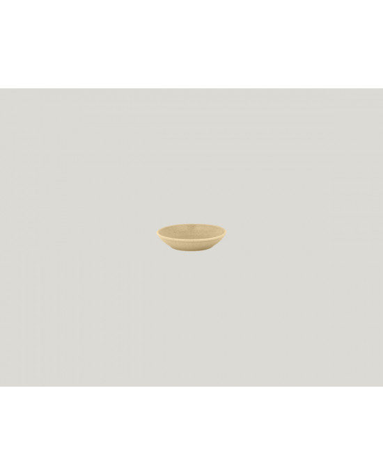 Assiette coupe creuse rond beige porcelaine Ø 7 cm Genesis Rak