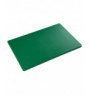 Planche à découper polyéthylène haute densité (pehd) vert 53x32,5x2 cm Sans rigole Réversible Pro.cooker
