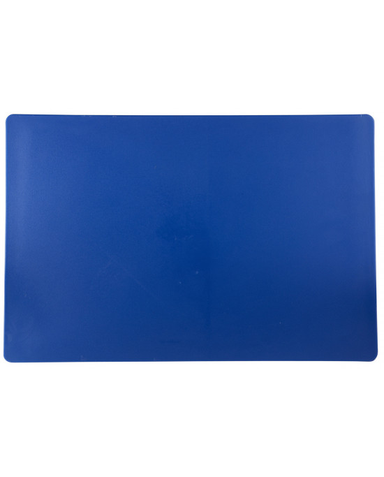 Planche à découper polyéthylène haute densité (pehd) bleu 53x32,5x2 cm GN 1/1 Sans rigole Réversible Pro.cooker