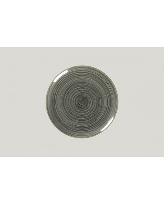 Assiette plate rond Peridot porcelaine Ø 24 cm Rakstone Spot