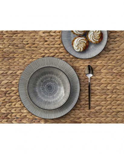 Assiette plate coupe rond...