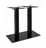 Pied de table bar noir 75x40x108 mm Prato