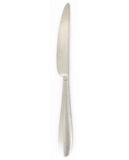 Couteau de table monobloc cranté 23,5 cm Anzo Patine Eternum