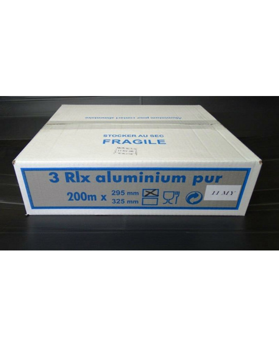 Recharge film aluminium 200 m x 30 cm