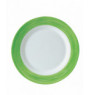 Assiette plate rond vert verre Ø 23,5 cm Brush Arcoroc