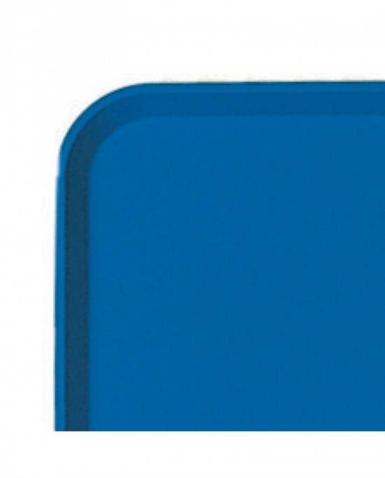 Plateau polypropylène (pp) bleu 34,5x26,5 cm Fast Food Cambro