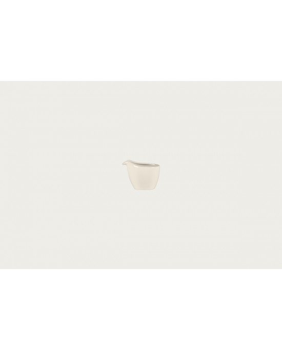 Crémier sans anse ovale ivoire porcelaine Ø 5,4 cm Bravura Rak