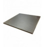 Plateau de table intérieur carré gris 24 mm x 70x70 cm