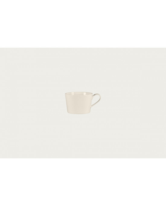 Tasse à café / thé rond ivoire porcelaine 23,7 cl Ø 8,9 cm Fedra Rak