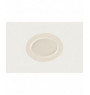 Assiette plate rond ivoire porcelaine Ø 26 cm Fedra Rak