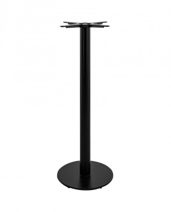 Pied de table bar noir Ø 40 cm 108 cm Prato