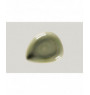 Assiette coupe creuse triangulaire vert porcelaine 24x19,6 mm Rakstone Spot