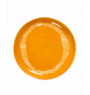 Assiette plate rond sunny yellow - stripes blanc grès Ø 22,5 cm Feast By Ottolenghi Serax