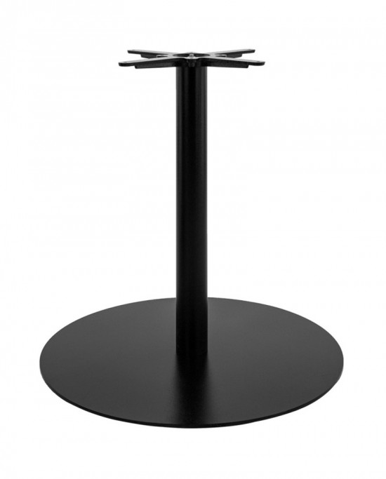 Pied de table noir Ø 75 cm 73 cm Prato