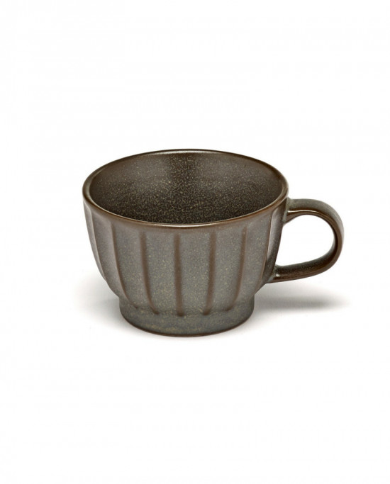 Tasse à café vert grès 15 cl Ø 8,5 cm Inku Serax