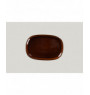 Plat rectangulaire cuivre porcelaine 26,1 cm Rakstone Ease