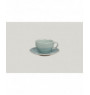 Tasse à thé bleu porcelaine 23 cl Ø 9 cm Rakstone Spot