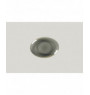 Plat ovale gris porcelaine 21 cm Rakstone Spot