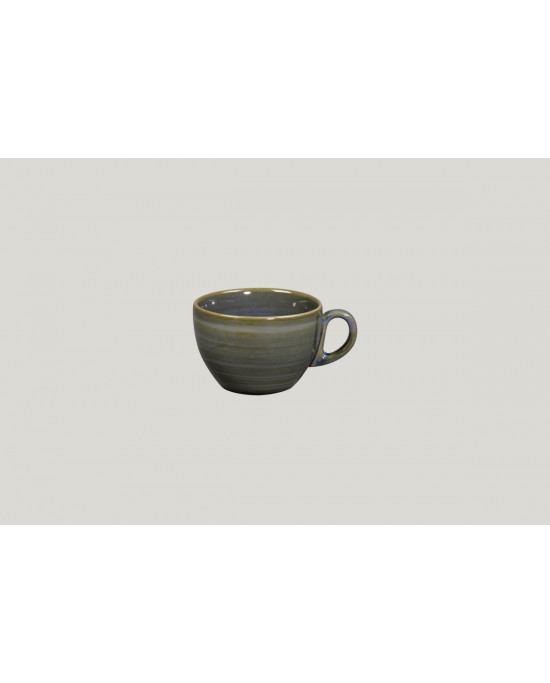 Tasse à thé gris porcelaine 23 cl Ø 9 cm Rakstone Spot