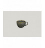Tasse à thé gris porcelaine 23 cl Ø 9 cm Rakstone Spot