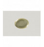 Plat ovale vert porcelaine 21 cm Rakstone Spot