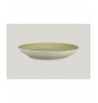 Assiette coupe creuse rond vert porcelaine Ø 28 cm Rakstone Spot