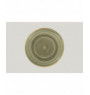 Assiette coupe plate rond vert porcelaine Ø 28 cm Rakstone Spot