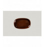 Plat ovale cuivre porcelaine 22,5 cm Rakstone Ease