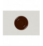 Assiette plate rond cuivre porcelaine Ø 20,5 cm Rakstone Ease