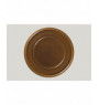Assiette plate rond bronze porcelaine Ø 32 cm Rakstone Ease