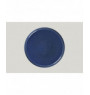 Assiette coupe plate rond bleu porcelaine Ø 32 cm Rakstone Ease