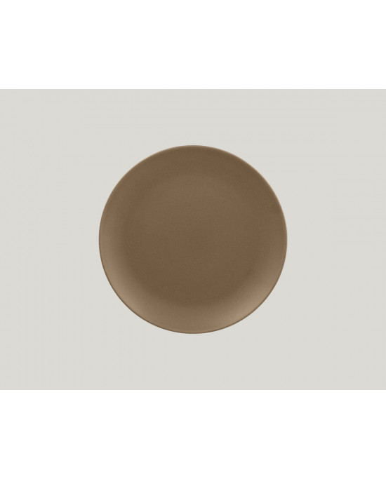 Assiette coupe plate rond crust porcelaine Ø 21 cm Genesis Rak