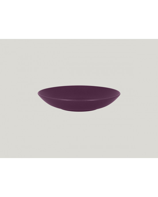 Assiette creuse rond violet porcelaine Ø 26 cm Neo Fusion Rak