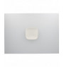 Assiette plate carré ivoire porcelaine 11x11 cm Aurea Rak