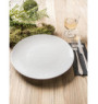 Assiette coupe plate rond blanc porcelaine Ø 22 cm Jungle Astera
