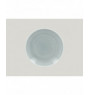 Assiette coupe plate rond bleu porcelaine Ø 24 cm Vintage Rak