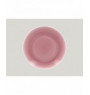 Assiette coupe plate rond rose porcelaine Ø 27 cm Vintage Rak