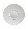 Assiette plate rond blanc porcelaine Ø 28 cm Style Astera