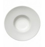 Assiette extra creuse rond blanc grès Ø 21 cm Chic & Mat Pro.mundi
