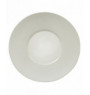 Assiette plate rond blanc grès Ø 28 cm Chic & Mat Pro.mundi