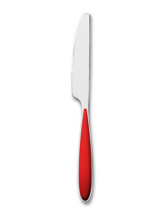 Couteau de table  rouge 22 cm Amande Tarrerias Bonjean