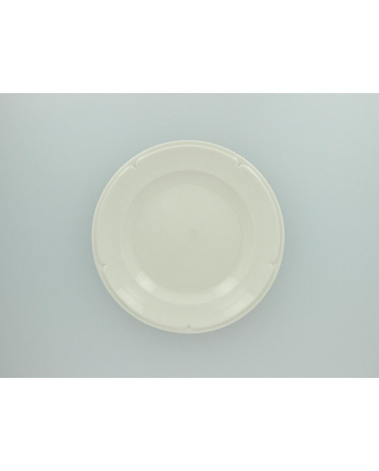 Assiette plate rond ivoire porcelaine Ø 24 cm Anna Rak