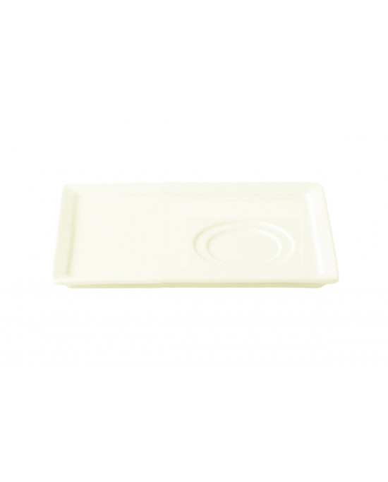Assiette plate rectangulaire ivoire porcelaine 18 cm Allspice Rak