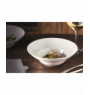Assiette plate rectangulaire ivoire porcelaine 23x7 cm Classic Gourmet Rak