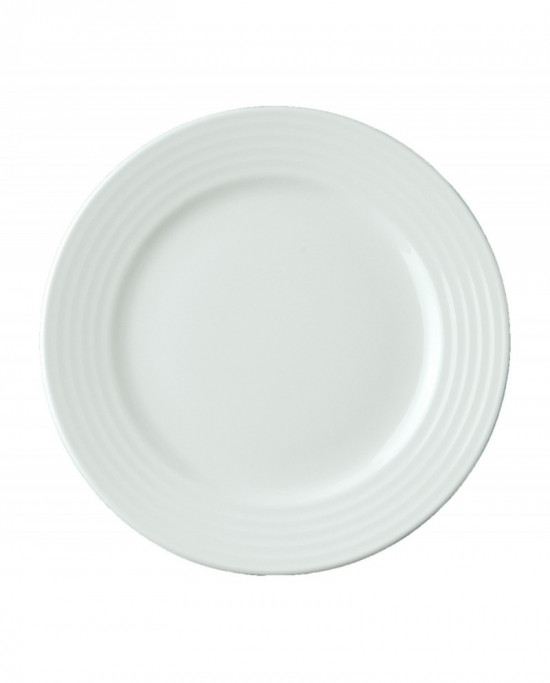 Assiette plate rond ivoire porcelaine Ø 31 cm Rondo Rak