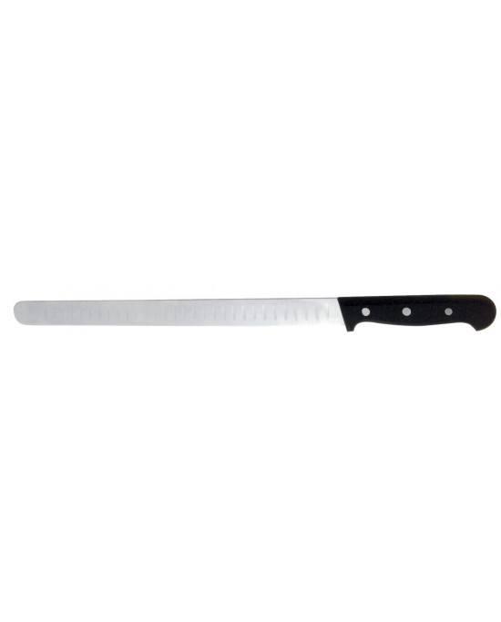Couteau à jambon-saumon 30 cm inox POM unie